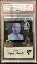 2022 Chronicles UFC Royce Gracie Flux Autograph PSA 10 POP* 1 Jiu Jitsu eBay 1/1