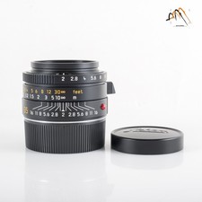 Leica Summicron-M 35mm/F2.0 ASPH/ 11879 Black Lens Germany 23674