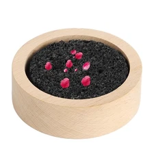 Wood Lava Rock Essential Oil Diffuser, Black Lava Rock Stone Diffuser,9781