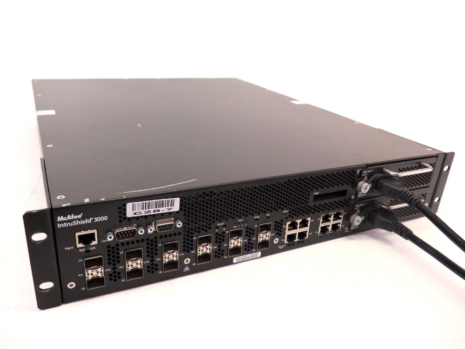 McAfee IntruShield I-3000 Network Security Sensor Appliance