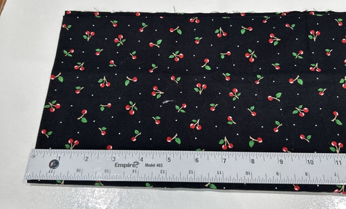 Mary Engelbreit 2009 Cranston Small Cherries Cotton Quilting Fabric 42" X 30" - Picture 2 of 6