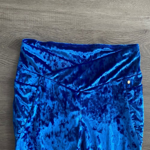 Fabletics Women's Large Matching Set Crushed Velvet Velour Sports Bra Legging - Picture 10 of 14