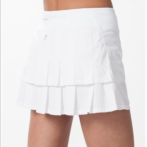 NWT Ivivva By Lululemon Set The Pace Skirt~sz: 6,7,8,10,12,14~ White&Black&Navy - Picture 6 of 31