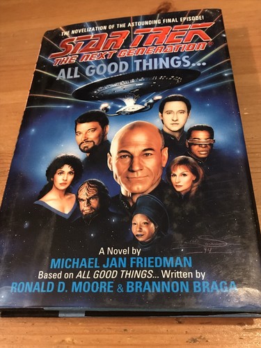 Star Trek: All Good Things... von Michael Jan Friedman (1994, Hardcover)