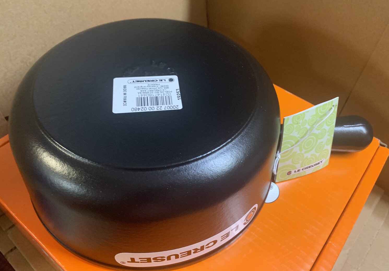 Le Creuset 22cm Cast Iron Caquelon Cheese Fondue/Porridge Pot Matt