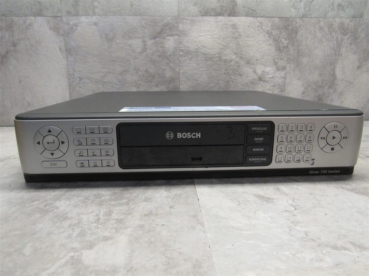 Bosch Divar 700 Series H.264 Hybrid Network HD Recorder DHR 753 16B000 DVR
