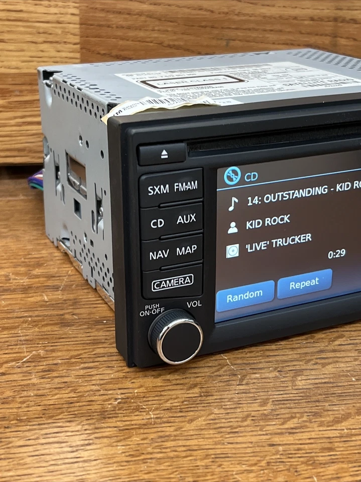 Nissan Frontier 2016-20 CD pantalla táctil navegación radio Rockford Fosgate con mapas Foto 4 de 4