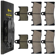 Front & Rear Brake Pads for Suzuki GSX-R1000 GSXR1000 2001 2002