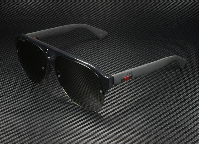 gucci sunglasses aviator black