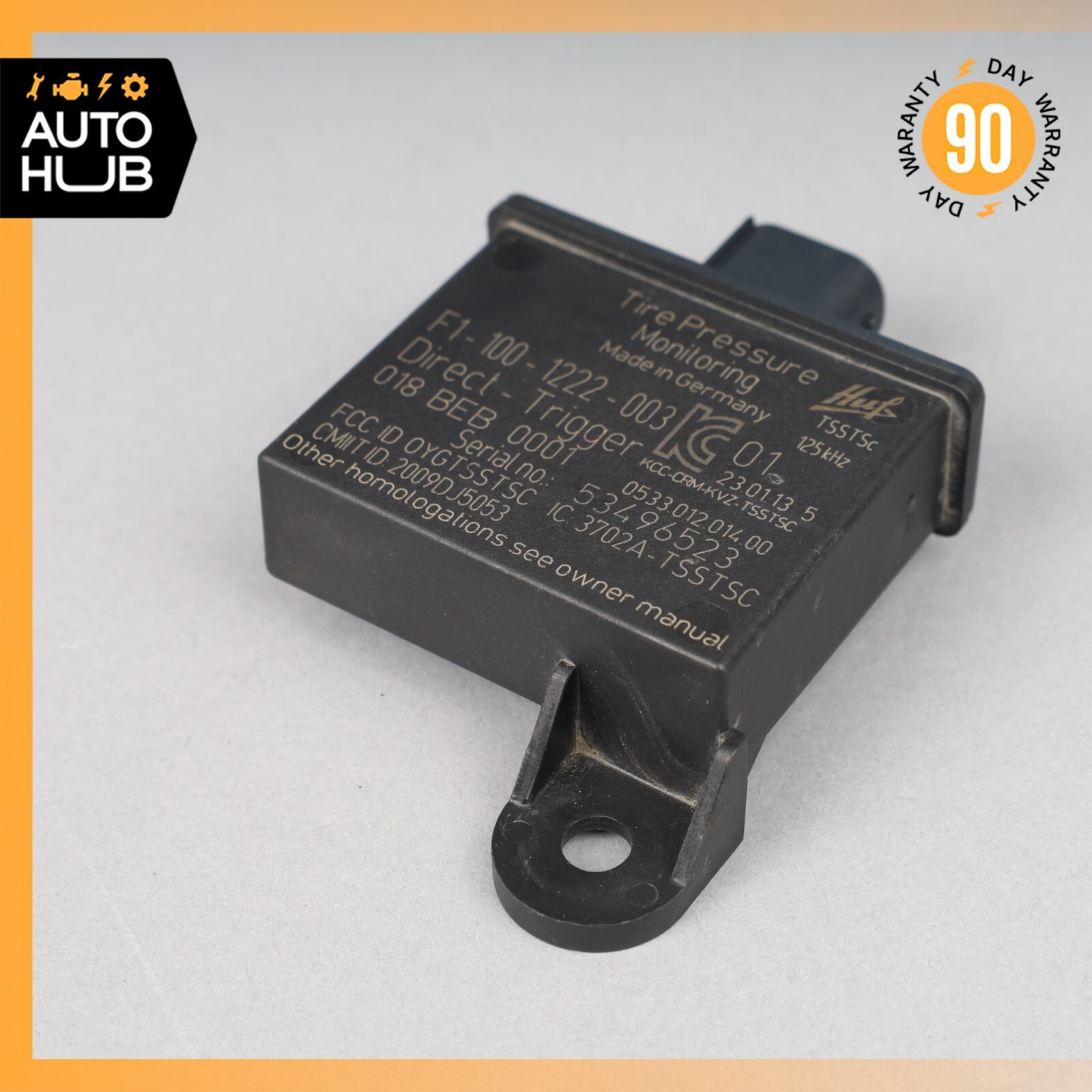 2014 Aston Martin DB9 TPMS Tire Pressure Monitor Sensor Unit OEM