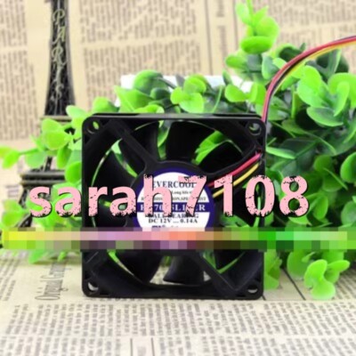 1PC NEW EVERCOOL EC7025L12ER DC12V 0.14A 3-wire fan 2-wire (full speed) #LM