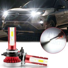 100W White LED Headlight DRL High Beam For Toyota 4Runner RAV4 Highlander Camry