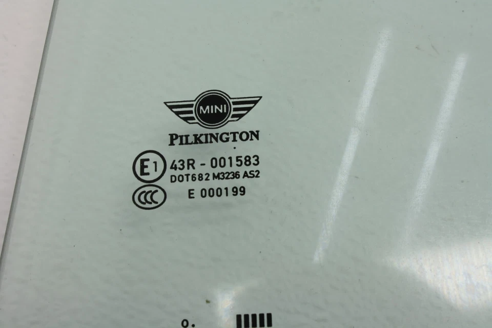 MINI COOPER R60 COUNTRYMAN 2011-2016 PUERTA TRASERA IZQUIERDA VENTANA DE CRISTAL OEM Foto 2 de 3