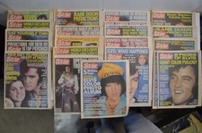 22 Elvis Presley The Star Tabloid Magazines 1977-1979 Collectible Photographs