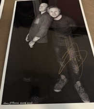 Brent Smith Zach Myers Shinedown Limited Edition Hand Signed Harry Reese Photo