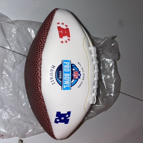Minnesota Vikings Adrian Peterson signed mini -football 2008 Pro bowl Hawaii