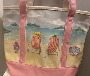 lands end custom tote