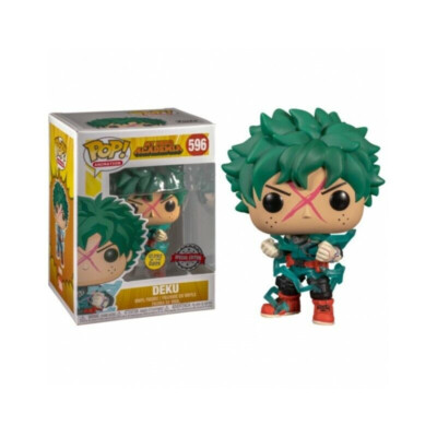 DEKU My Hero Academia GLOW GITD Special Edition Funko POP! #596 NEW