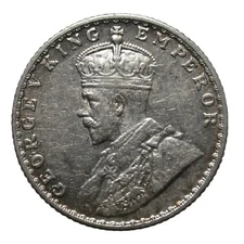 India British 1928 1/4 Rupee