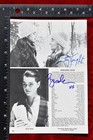SHIRLEY KNIGHT BROOKE SHIELDS IN PERSON signed autograph page photo SCREEN WORLD — photo 1