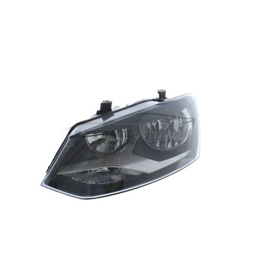 Headlight VW Polo Mk5 6R 2009-2015 Twin Reflector Headlamp Passenger Side Left - Picture 23 of 24