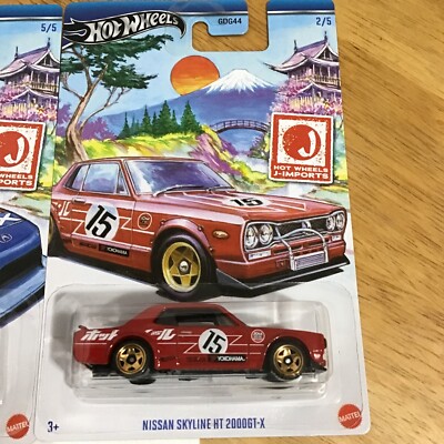NEW 2024 Hot Wheels J-IMPORTS Nissan Skyline HT 2000GT-X