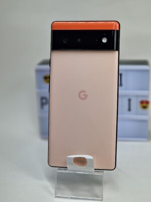  Google Pixel 6 - entsperrtes Android 5G Smartphone 50 MP, 128GB - irgendwie koralle 