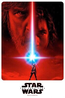 Star Wars Episode VIII The Last Jedi Movie Premium POSTER MADE IN USA -  MCP091