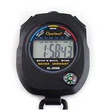 CRONOMETRO DIGITALE + BUSSOLA multifunzione con cinturino palestra timer sport 