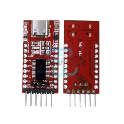 FT232RL FTDI USB 3.3V 5.5V to TTL Serial Module Type-C for Arduino FT232-