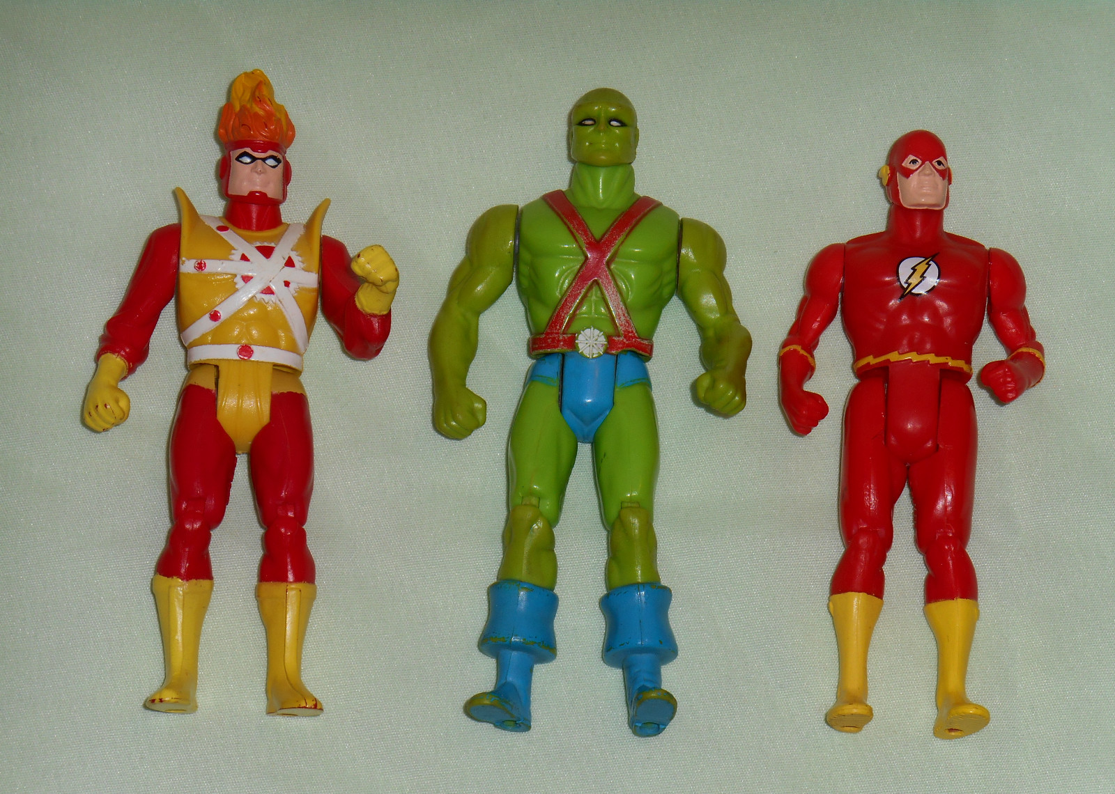 Vintage Kenner SUPER POWERS LOT Firestorm The Flash Martian Manhunter Vintage Kenner SUPER POWERS LOT Firestorm The Flash Martian Manhunter