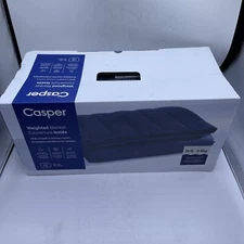 Casper 15 Pound Weighted Blanket Indigo Throw