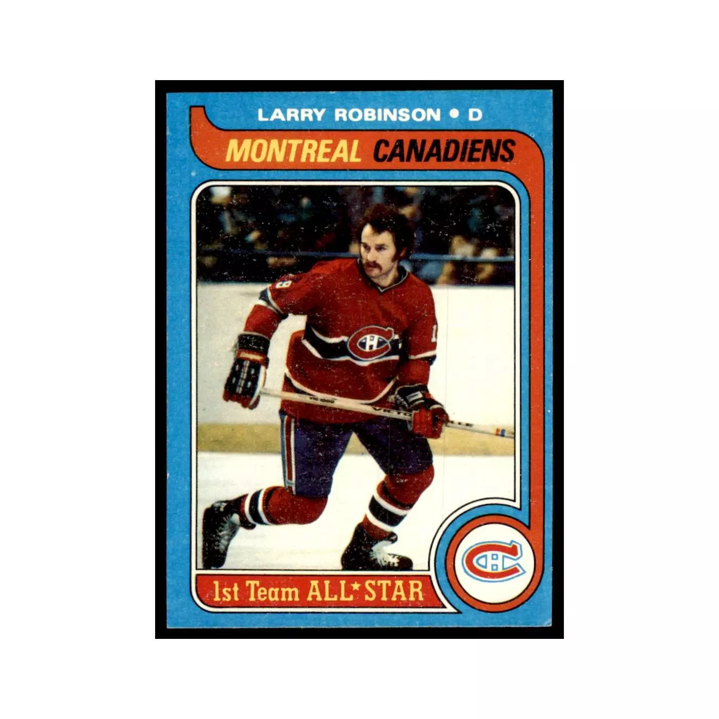 Larry Robinson trading card
