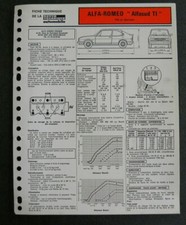 Revue technique Alfa Romeo ALFA-SUD