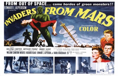 INVADERS FROM MARS Filmplakat movie poster
