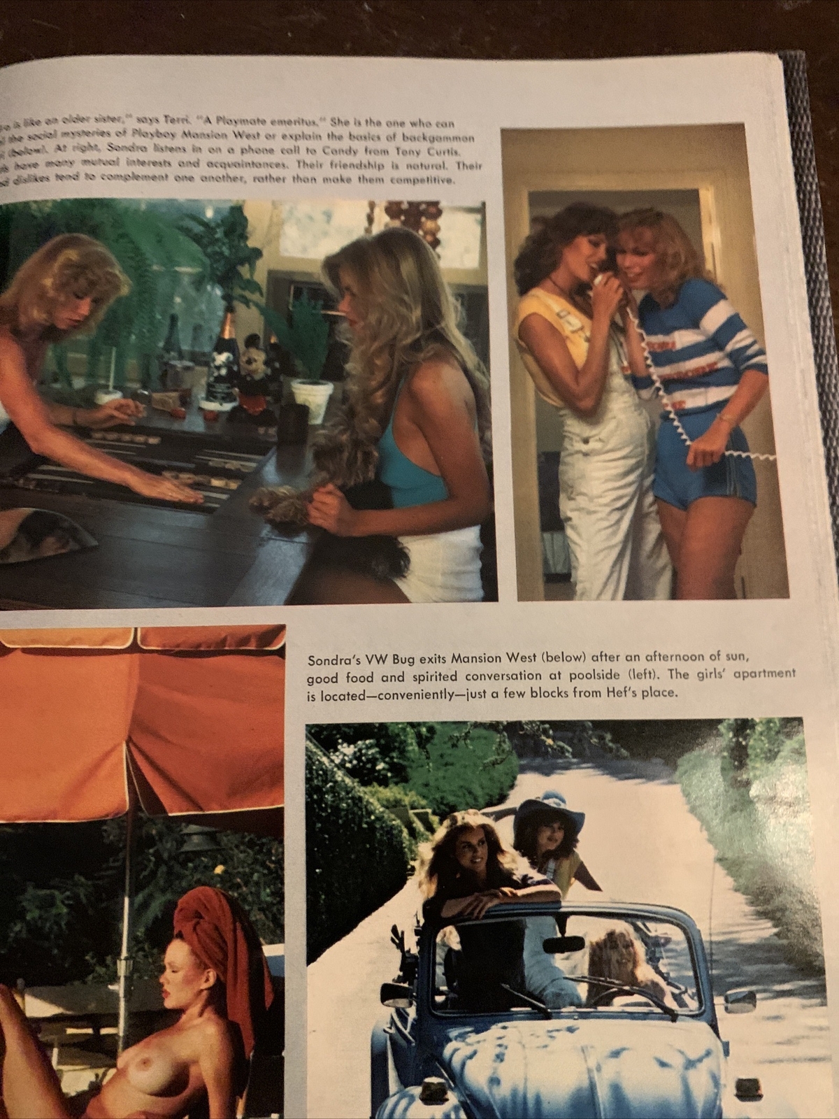 Playboy Pictorial Only February 1981, Playmate Roommates, Candy Loving