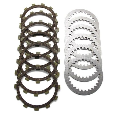 Clutch Friction Steel Plates Kit for Yamaha Big Bear/Raptor/Moto-4 YFM 350 87-13