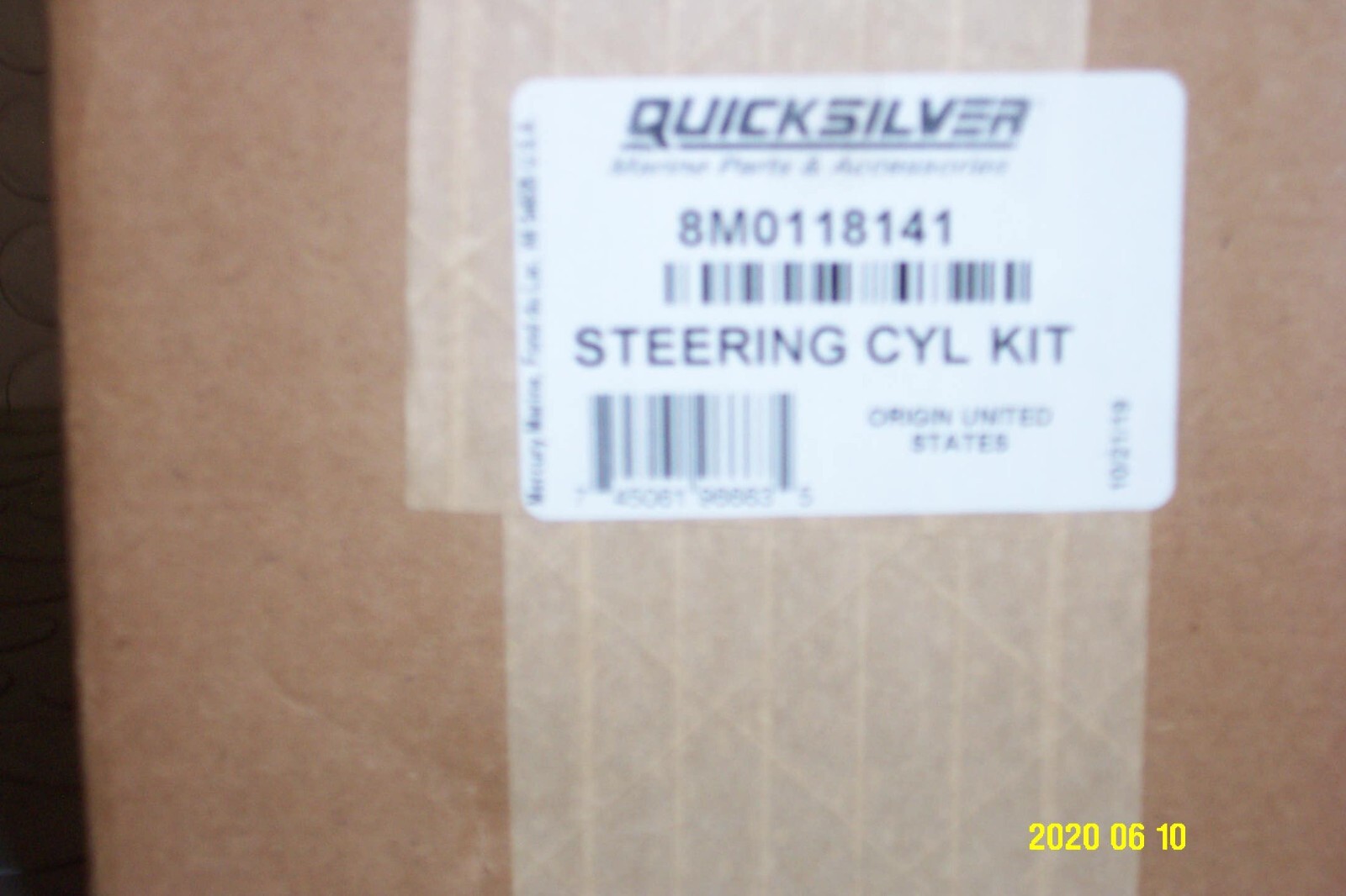 Mercury Marine VERADO L6 200 450 HP Power Steering CYL 8m0118141 Cylinder for sale online eBay