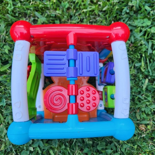 Vtech Musical Turn and Learn Cube Tested Working VG Cond. - Picture 4 of 7