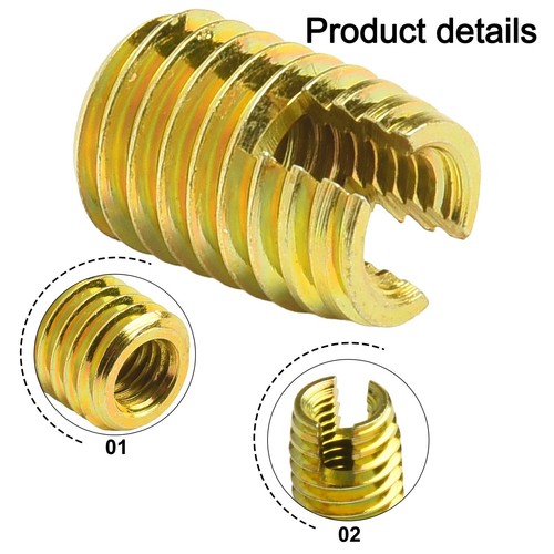 Hochwertig Bodenbildung Verhindern Gewindeadapter Mutternschraube Gold - Bild 19 von 27