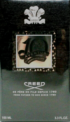 CREED AVENTUS 10 ANNIVERSARY EAU DE PARFUM FOR MEN 3.3 Oz / 100 ml