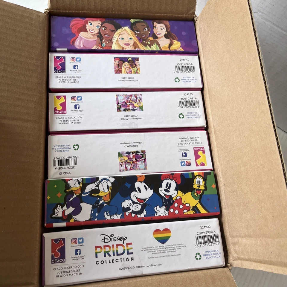 Puzzle con Disney lote de 6 ver fotos para artículos exactos Foto 2 de 2