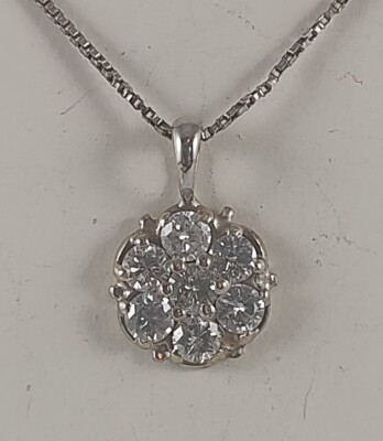 Anhänger nach Maß Weißgold & Diamant ca. 0,98 Karat Kette nicht enthalten