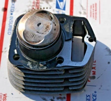 1982 HONDA CB125S  OEM CYLINDER BARREL W/PISTON   VIN# JC04E-2802665