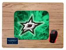 DALLAS STARS CUSTOM PC DESK MAT MOUSE PAD HOME SCHOOL OFFICE GIFT NHL
