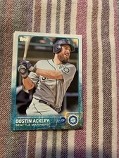 2015 Topps Series 1 Dustin Ackley #189 Seattle Mariners