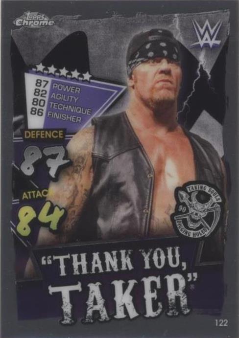 2021 Topps Chrome WWE Slam Attax - Undertaker #122 - 1 of 1