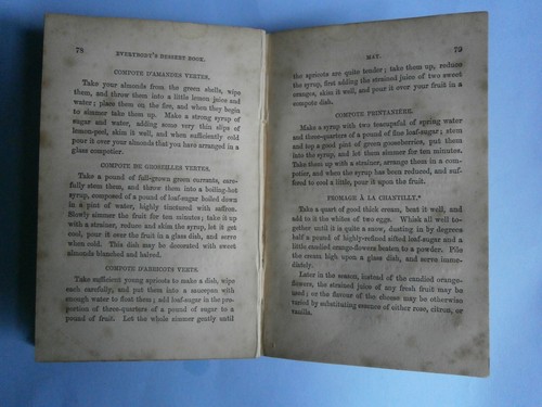 Antiquarian cookery book, Foreign Desserts for English Tables, 1862 - Picture 5 of 5