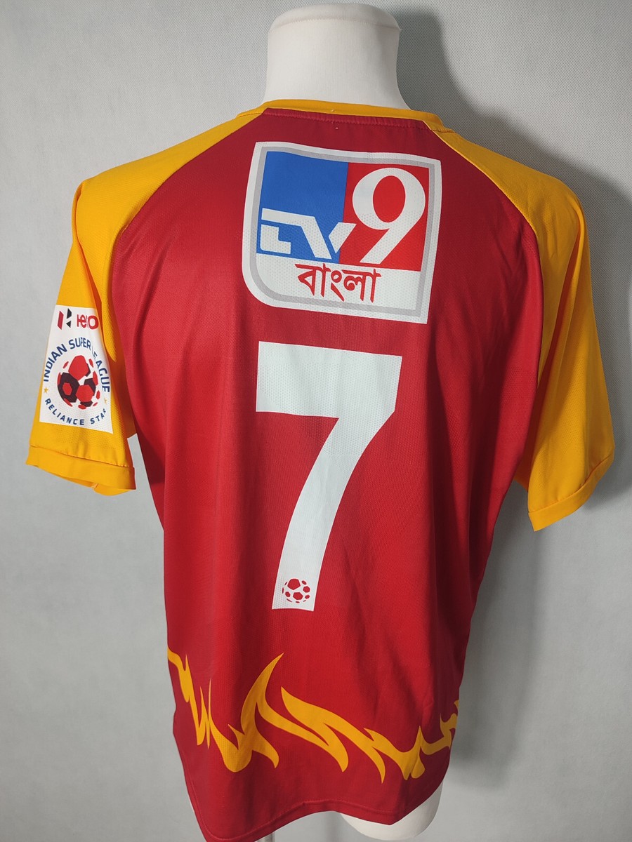 Sc East Bengal football shirt tyka jersey #7 size XXL UK