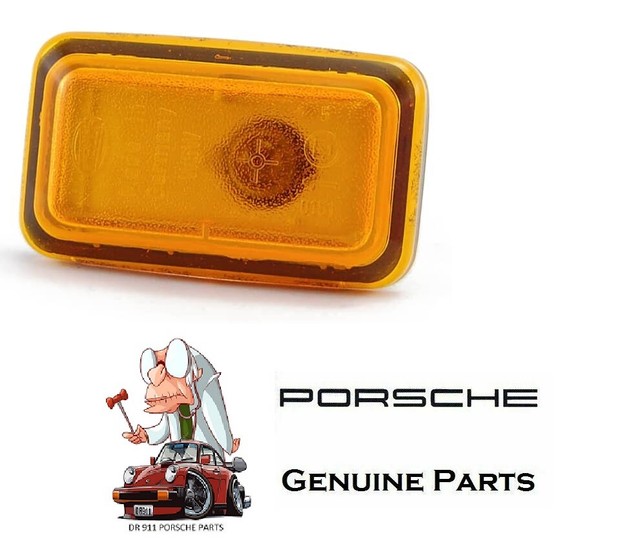 PORSCHE 911 924 944 928 964 993 EUROPEAN SIDE MARKER LIGHT NEW GENUINE PORSCHE eBay
